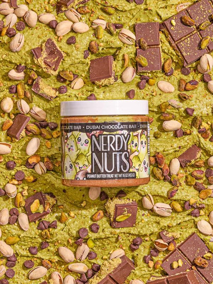 Dubai Chocolate Bar Peanut Butter Treat