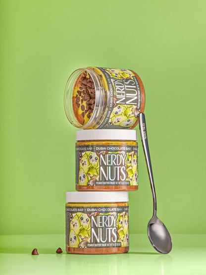 Dubai Chocolate Bar Peanut Butter Treat